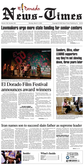 Cover of El Dorado News-Times (VCID - Camden News)