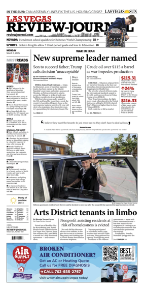 Cover of Las Vegas Review-Journal