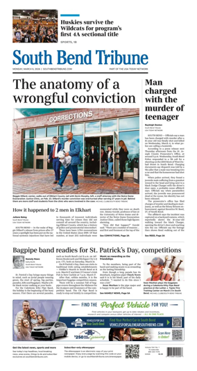 Cover of South Bend Tribune