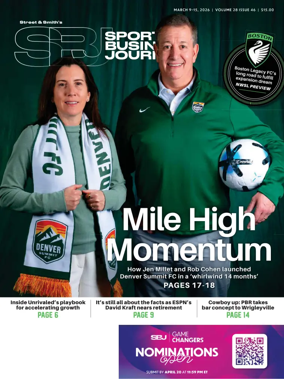 Cover of Sports Business Journal