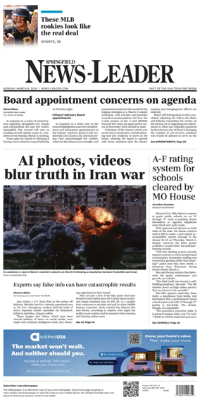 Cover of Springfield News-Leader