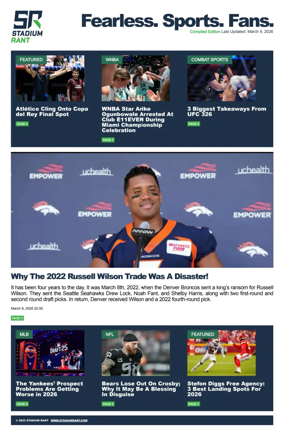 Cover of Stadium Rant