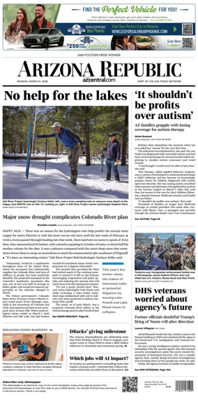 Cover of The Arizona Republic