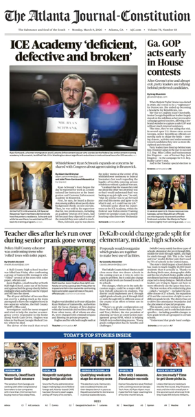 Cover of The Atlanta Journal-Constitution