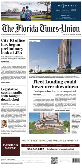 Cover of The Florida Times-Union