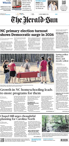 Cover of The Herald Sun