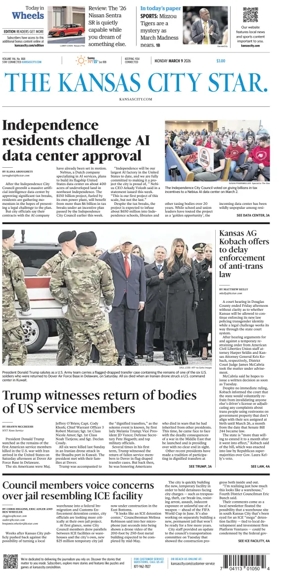 Cover of The Kansas City Star
