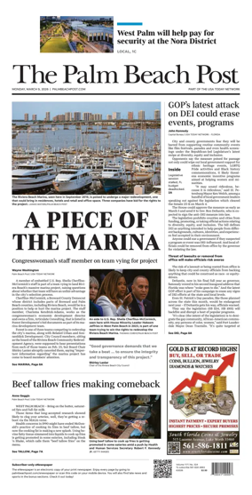 Cover of The Palm Beach Post