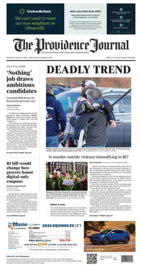 Cover of The Providence Journal