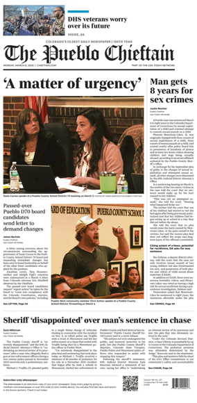 Cover of The Pueblo Chieftain