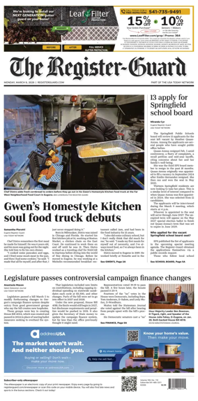 Cover of The Register-Guard