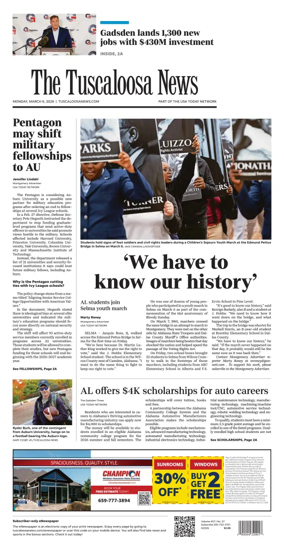 Cover of The Tuscaloosa News