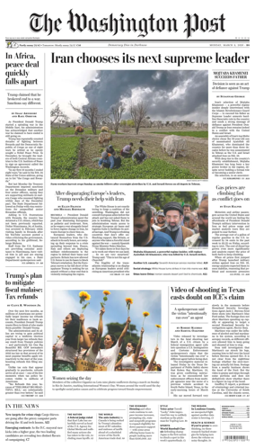 Cover of The Washington Post