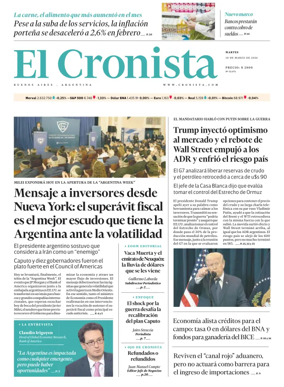 Cover of El Cronista