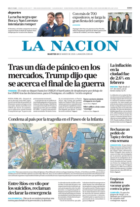 Cover of La Nacion