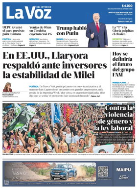 Cover of La Voz del Interior