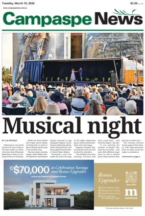 Cover of Campaspe News