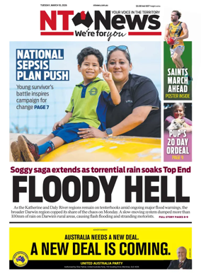 Cover of NT News