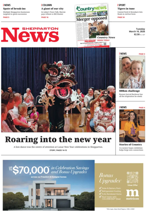 Cover of Shepparton News