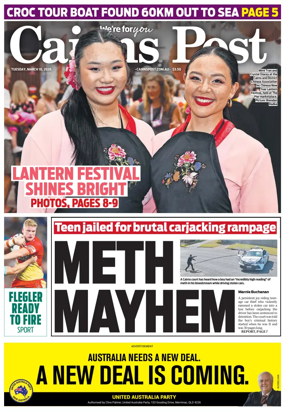 Cover of The Cairns Post