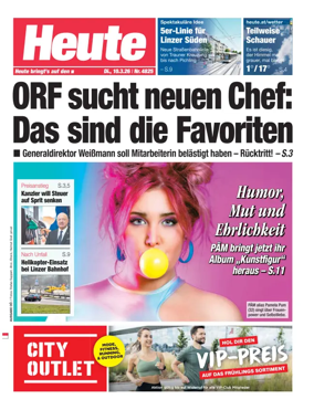 Cover of Heute - Oberosterreich Ausgabe