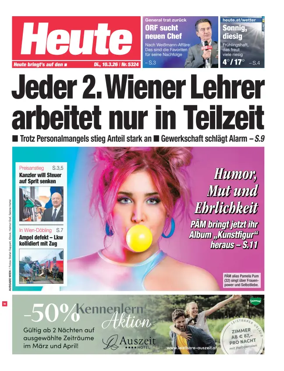 Cover of Heute - Wien Ausgabe