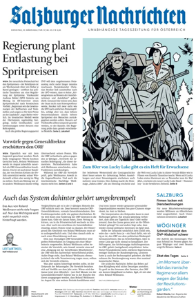 Cover of Salzburger Nachrichten