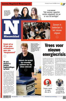 Cover of Het Nieuwsblad