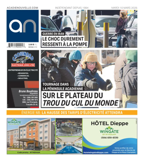 Cover of Acadie Nouvelle