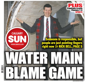Cover of Calgary Sun