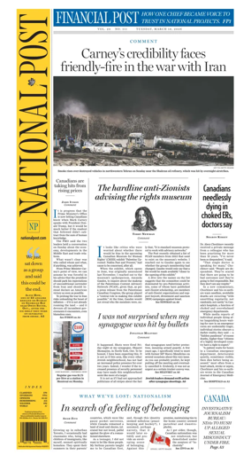 Cover of National Post - (National Edition)