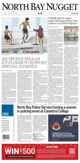 Cover of North Bay Nugget