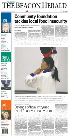 Cover of The Beacon Herald