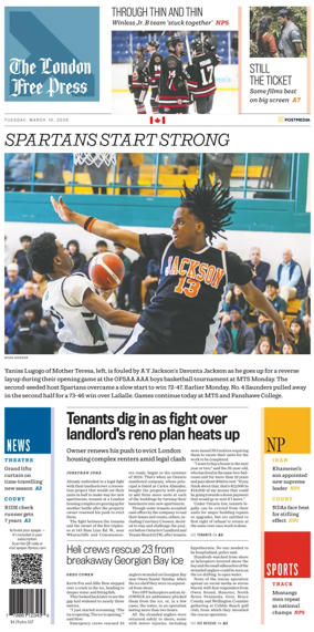 Cover of The London Free Press