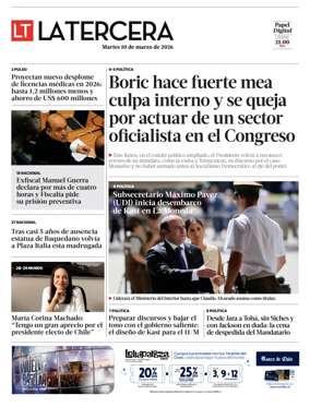 Cover of La Tercera