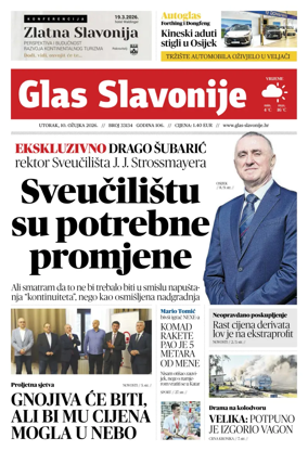 Cover of Glas Slavonije