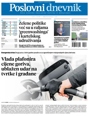 Cover of Poslovni Dnevnik
