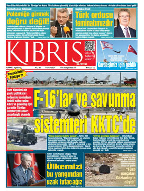 Cover of Kibris Gazetesi