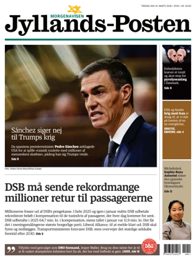 Cover of Jyllands-Posten