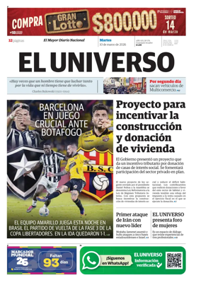 Cover of El Universo