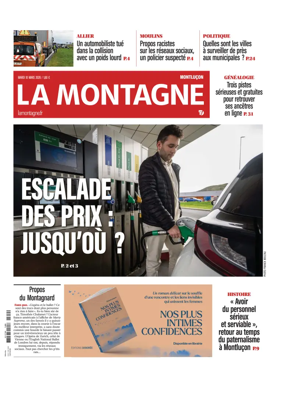 Cover of La Montagne (Montlucon)