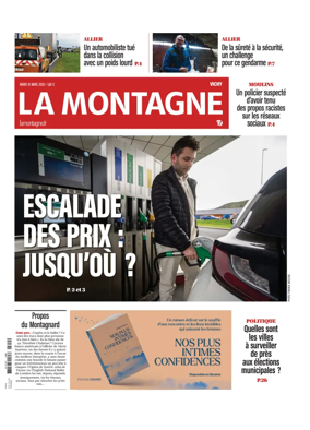 Cover of La Montagne (Vichy)