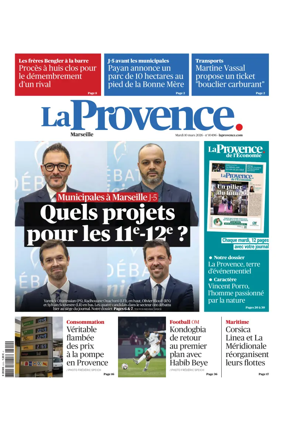 Cover of La Provence Marseille