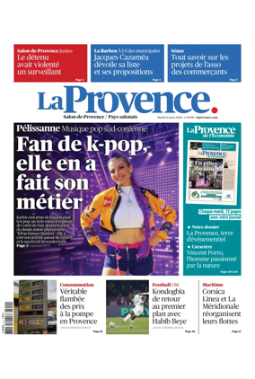 Cover of La Provence Salon-de-Provence / Pays salonais