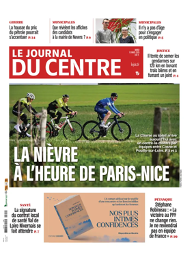 Cover of Le Journal du Centre