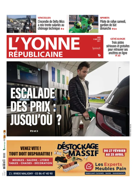 Cover of L'Yonne Republicaine