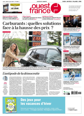 Cover of Ouest France (Caen - Bayeux - Falaise - Vire)