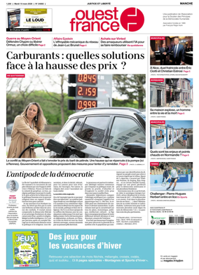 Cover of Ouest France (Manche)