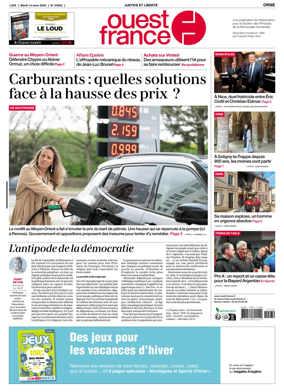 Cover of Ouest France (Orne)
