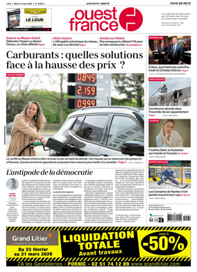Cover of Ouest France (Pornic / Pays de Retz)